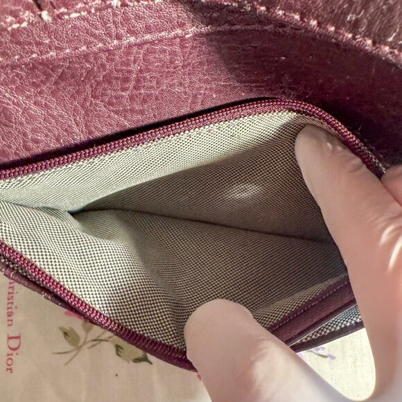 Fossil Liza Leather Wallet Women’s Brown Bifold Y2K 2000s - Picture 5 of 9